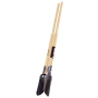 WOOD HANDLE POST HOLE DIGGER