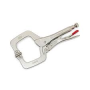6" LOCKING C-CLAMP W/PAD TIPS