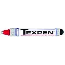 RED TEXPEN 3/32 BALL