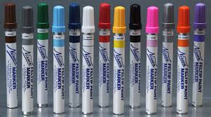 RED&nbsp;&nbsp; FELT TIP PAINT MARKER