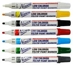 BLACK LOW CHLORIDE CERTIF MARKER