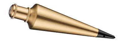 32 OZ. BRASS PLUMB BOB