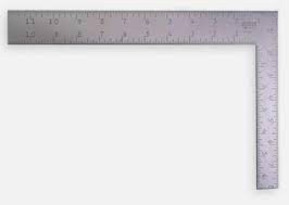 12"STEEL SQUARE (FITTERS SQUARE)