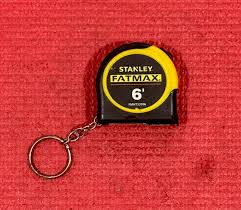 FM TAPE CD 6 FT KEY CHAIN