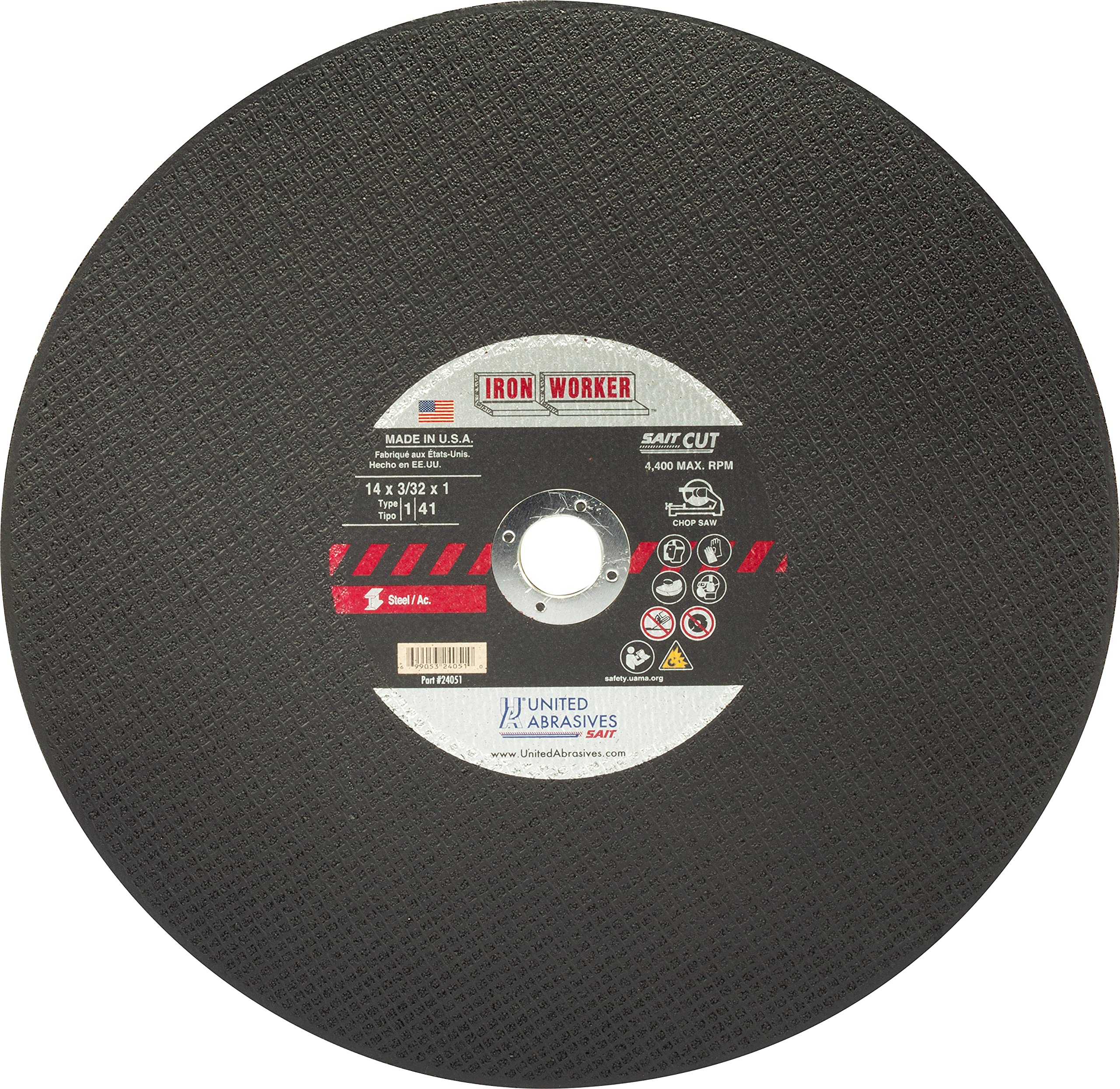 14X3/32 CHOPSAW IRON WORKER