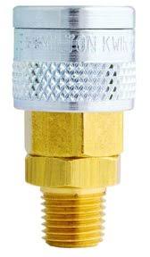 1/4" MALE COUPLER W/DRAG GUARD