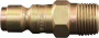 3/8" MALE COUPLER PLUG "P" STYLE