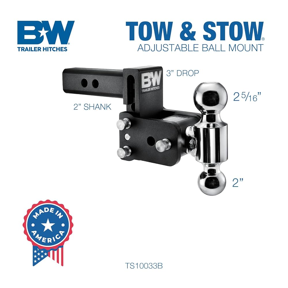 2 BALL 3" DROP 2-5/16" X 2"
