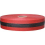 RED&BLK 2"X200' WOVEN BARRIER TP