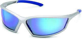 4X4 SILVER FRM BLUE MIRROR LENS