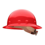 PROTECTIVE HAT FULL BRIM RED