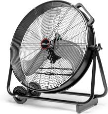 24" ROLLING SHOP FAN DRUM TYPE