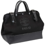 12" CANVAS TOOL BAG BLACK
