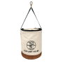 ZIP TOP CANVAS BUCKET LEATH BTM