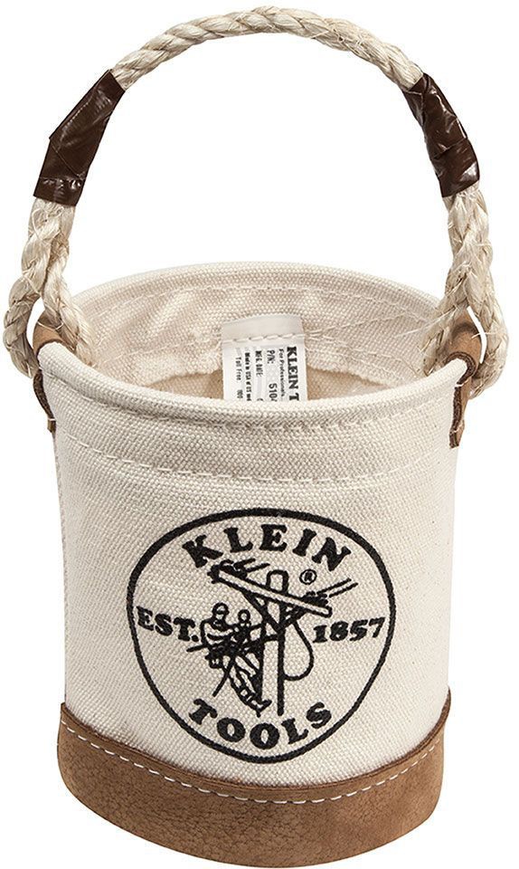 MINI BUCKET LEATHER BOTTOM