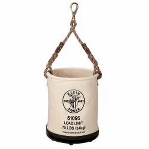 CANVAS BUCKET,SNAP,PLASITC BOTTM