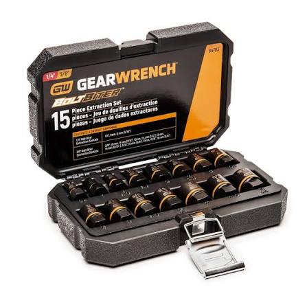 IMPACT EXTRACTION SOCKET SET 15P