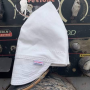 WELDING CAP WHITE 7-5/8