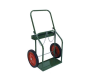 DBL CYL CART W/14" WHEELS
