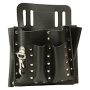 TOOL POUCH LEATHER 6 PKTS