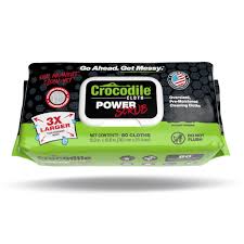 CROCODILE POWER SCRUB WIPES