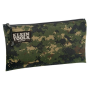 12-1/2" CAMOUFLAGE ZIPPER BAG