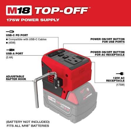 M18 175W POWER SUPPLY