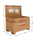 STORAGE TOOL  BOX 48X24X24
