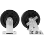 6IN H.D. CASTER SET W/BRAKES