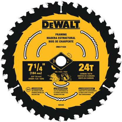 7-1/4 40T CARBIDE T. SAW BLADE