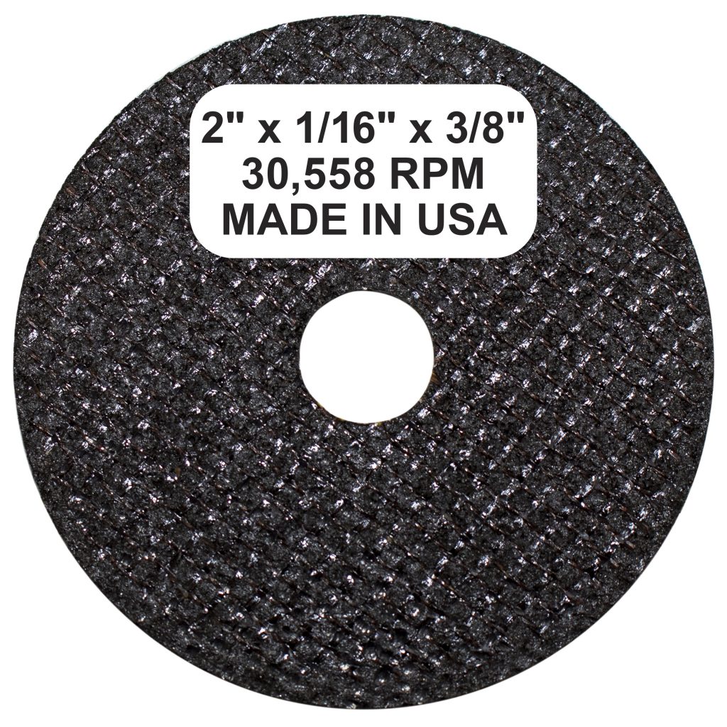 2X1/16X3/8 CUTOFF WHEEL