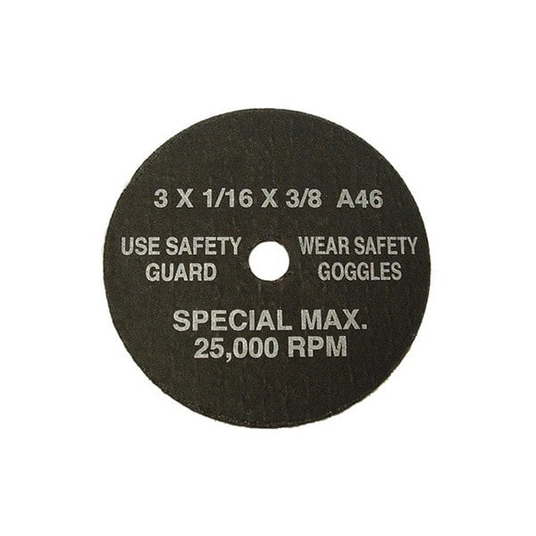 3 X 1/16 X 3/8  CUTOFF WHEEL