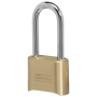 COMBINATION PADLOCK W/LONG SHANK