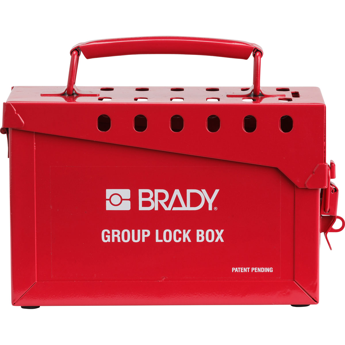 BRADY RED LOCK BOX