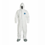 TYVEK COVERALLS W/HOOD/BOOTS