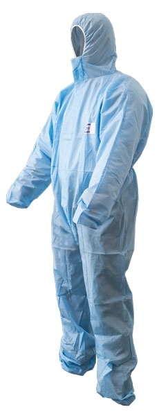 FR-TYVEK COVERALLS W/HOOD 2X