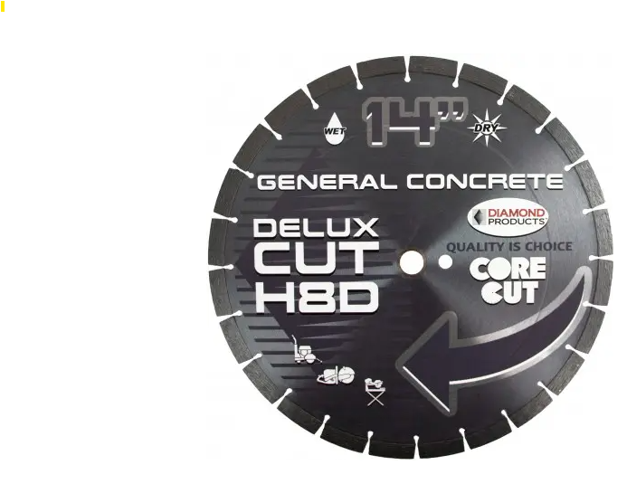 14" X .125 DIAMOND BLADE WET/DRY