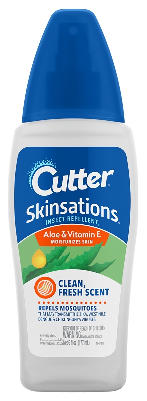 CUTTER SKINSATION PUMP SPRAY 6OZ