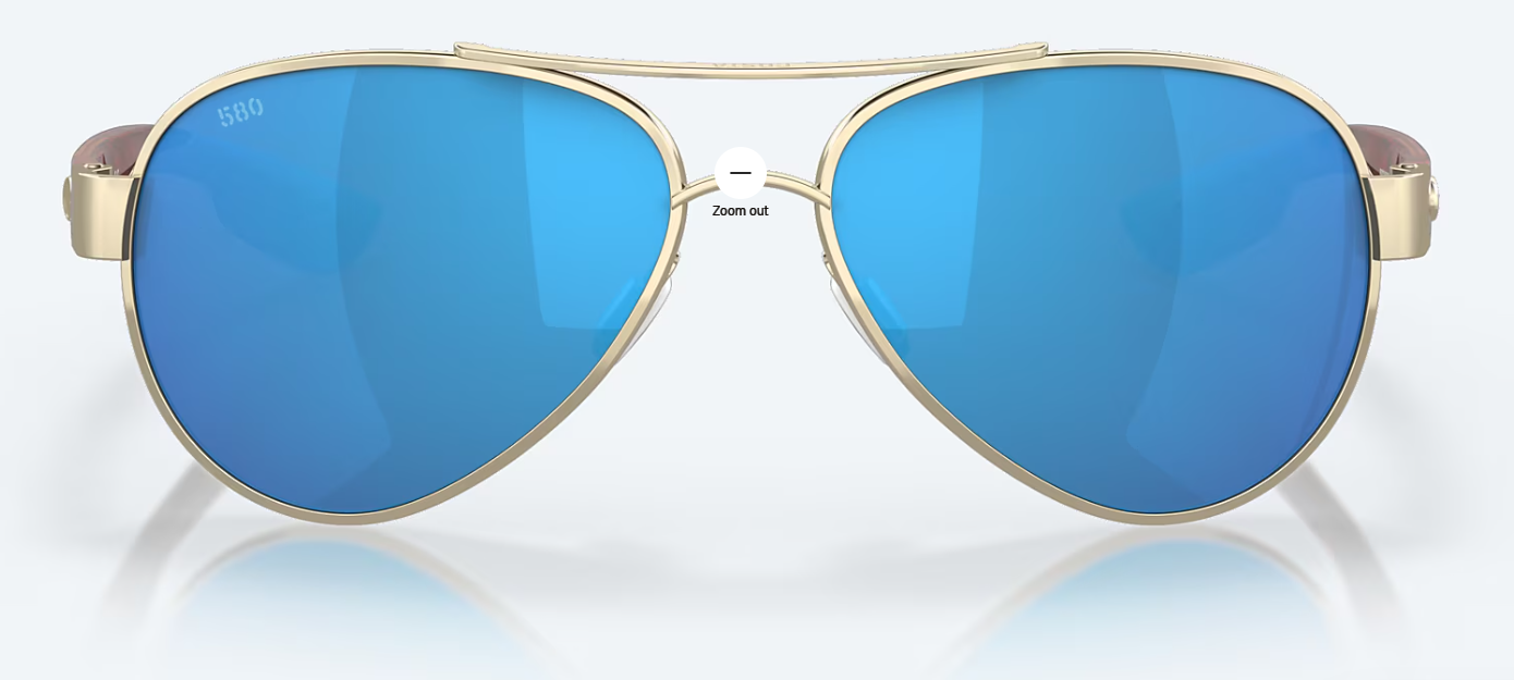 LORETO GOLDEN PEARL BLUE MIRROR