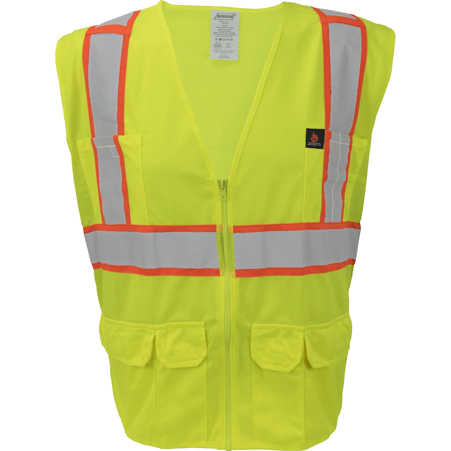 SAFETY VEST F.R.  2 COLOR MED