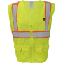 SAFETY VEST F.R.  2 COLOR MED