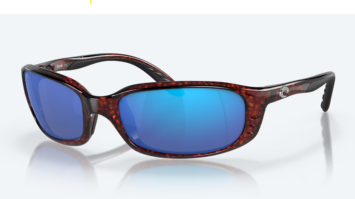 BRINE MATTE BLACK BLUE MIRROR