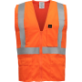 SAFETY VEST FLAME RETARDENT LG