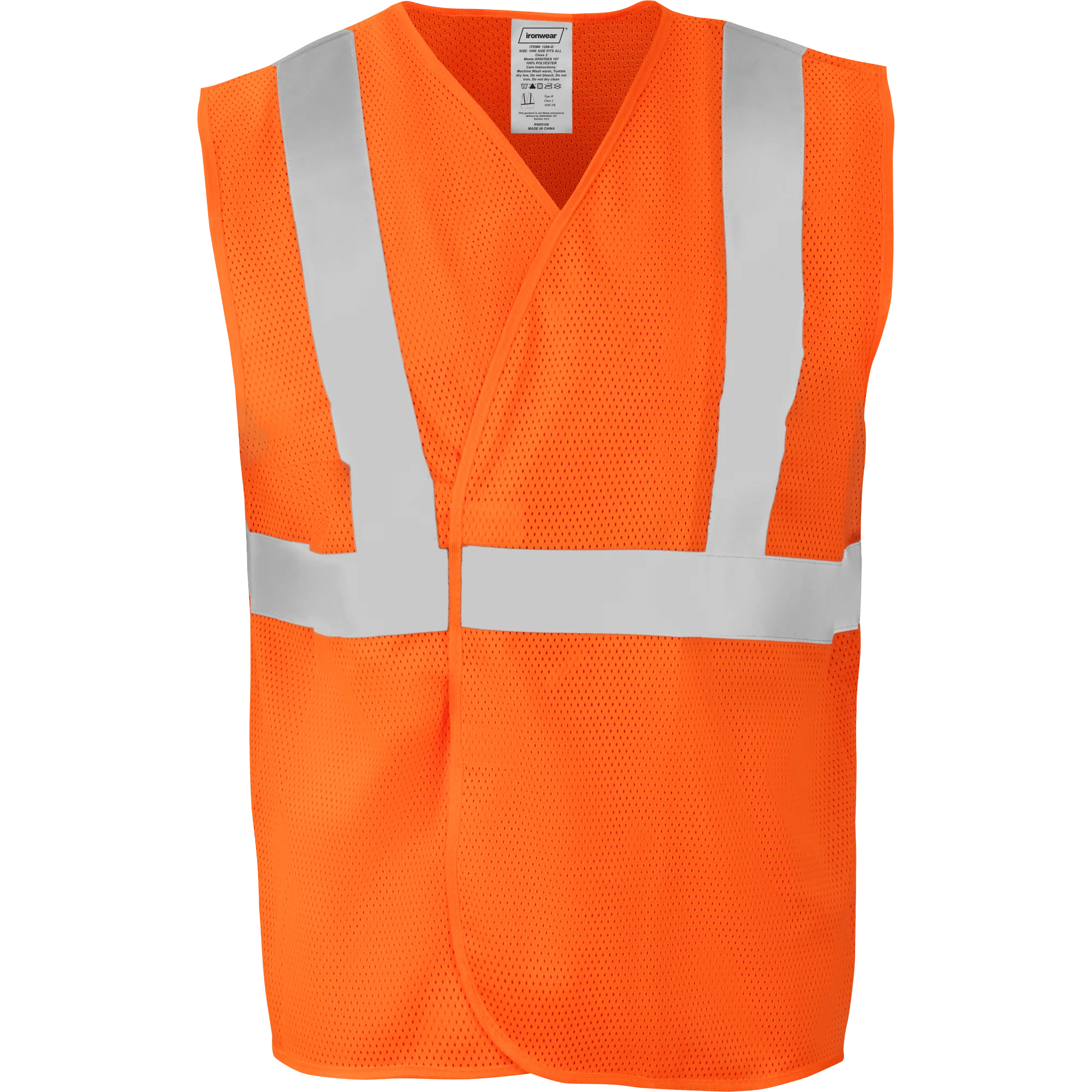 SAFETY VEST ORANGE