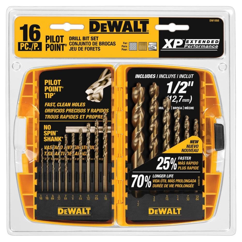 BULLET DRILL  BIT SET 16PC.