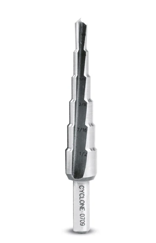 3/16 TO 1/2 STEP DRILL BIT