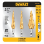 3 PC. I.R. STEP DRILL BIT SET