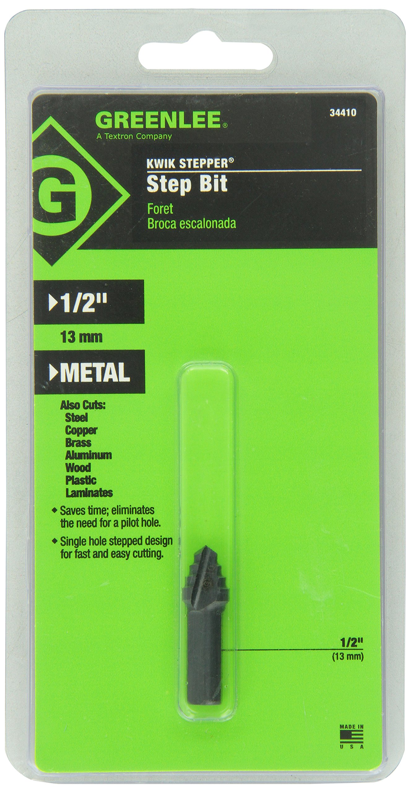 1/2 KWIK STEP BIT