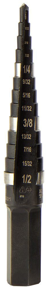 UNIBIT NO.1  1/8" - 1/2"