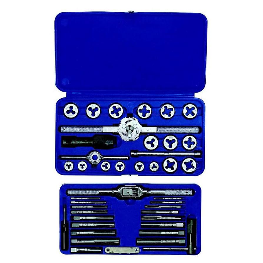41 PC TAP & DIE SET 4-1/2" NC/NF
